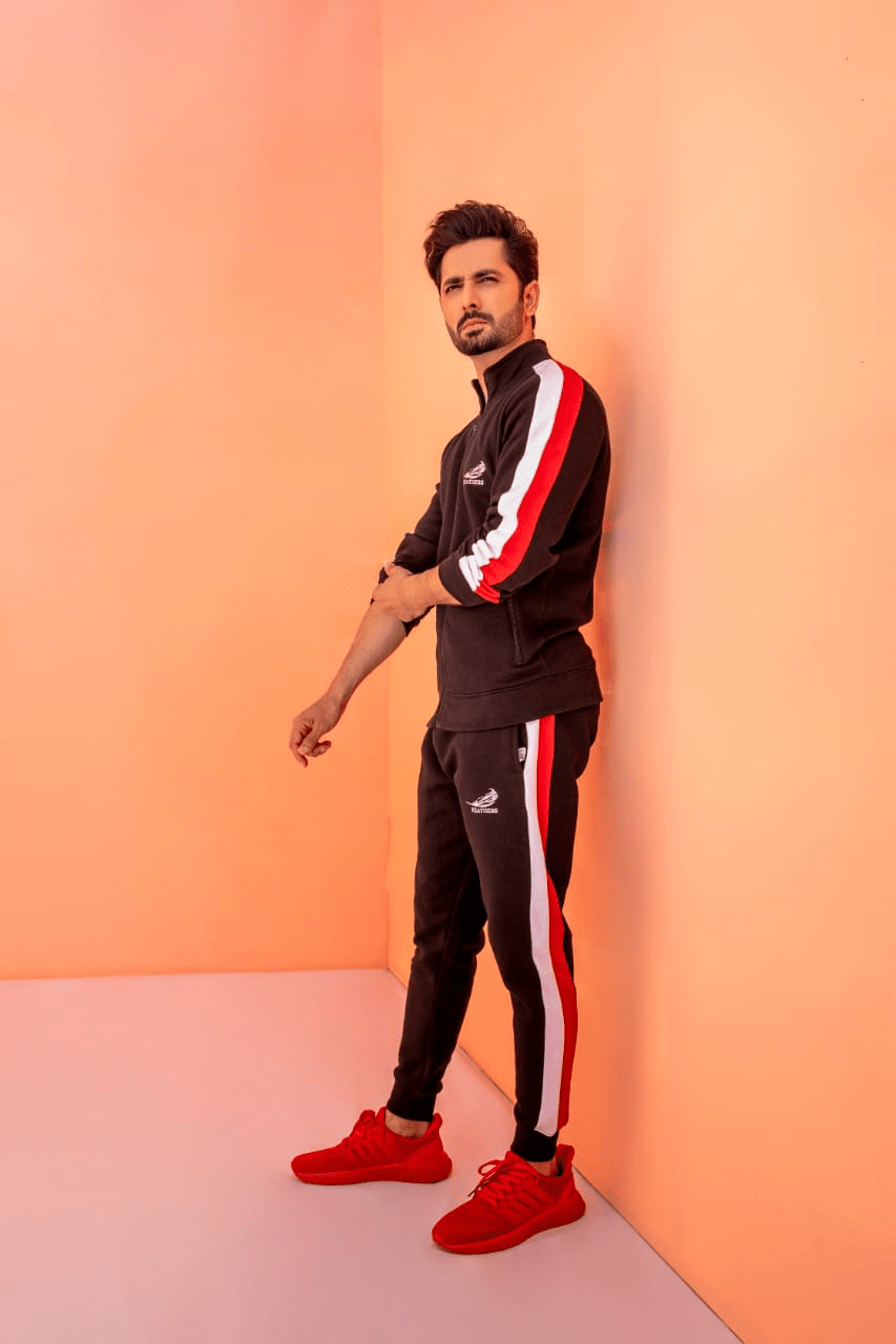 Feathers Tracksuits FAMISHED BLACK