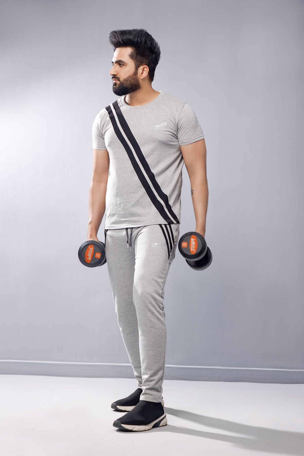 Feathers Tracksuits GRAPHITE